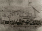 The oldest known picture of the Stevens Point Brewery.