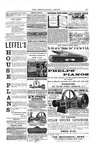 THE MECHANICAL NEWS FROM APRIL 1886.  ADVERTISEMENTS PAGE 1.