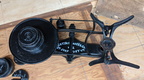 Top view of the Fairbanks scale model number 2.