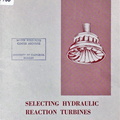 Selecting Hydraulic Reaction Turbines.  Cover..jpg