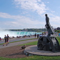 The Tesla Monument at Niagara Falls.