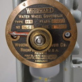 A well used Woodward gate position dial as part of all the gate shaft type governors manufactured from 1912 to 1995.