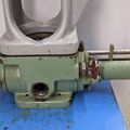 A Woodward hydraulic relay valve of the gate shaft type turbine water wheel governor.