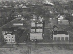 This 1930's picture was taken with a Wisconsin Central steam locomotive heading out to Chicago.