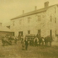 Today this stone building is were the 3 brew kettels are located, just like when this picture was taken in 1896.