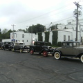 Brewer Brad going to work, taking pictures of old cars before starting his 12 hour shift in 2012.