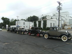 Brewer Brad going to work, taking pictures of old cars before starting his 12 hour shift in 2012.