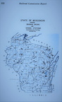 WISCONSIN RIVER OF HISTORY MAP.