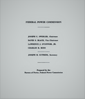 HYDROELECTRIC POWER RESOURCES OF THE U.S.A. PROJECT.