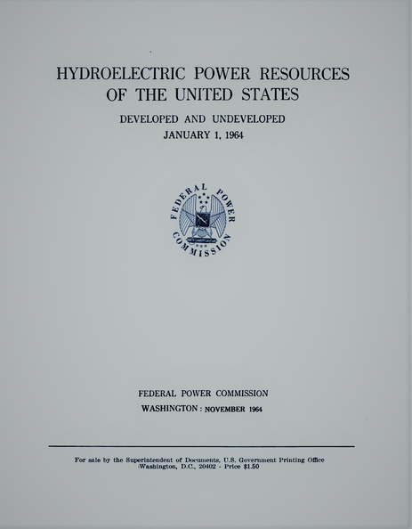 HYDROELECTRIC POWER RESOURCES OF AMERICA HISTORY PROJECT.