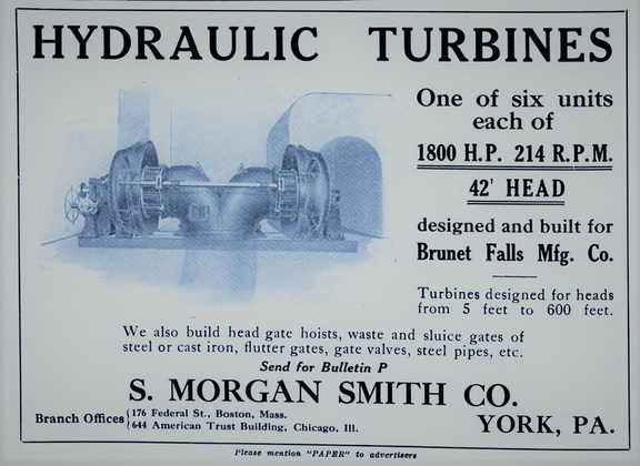 Circa 1913 advertisement.