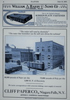 An advertisement from the Cliff Papper Company from 1913.