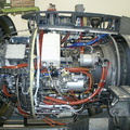 A GE CF34 SERIES JET ENGINE WITH A WOODWARD MEC.