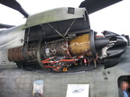 A helicopter gas turbine engine.