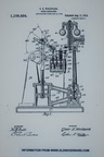 Elmer Woodward's first hydraulic water wheel governor that kept Woodward in business.