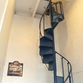 Stairs to the malt scale and fermenting celler.