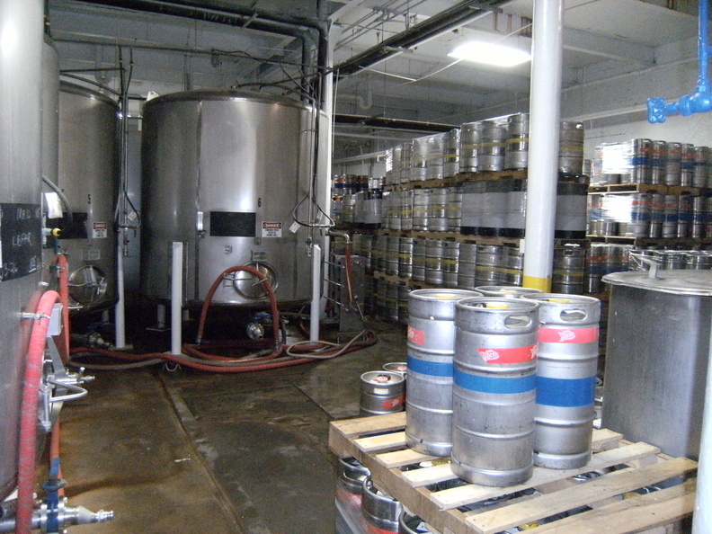 The main aging celler built in the 1890's with 4 inches of cork insulation on the walls and ceiling.