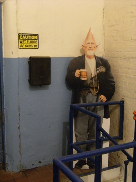 Nicholas C. Point on the second floor next to the fermenting celler to the left.