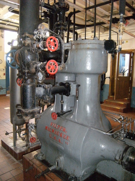 The Stevens Point Brewery's engine room in the same location since the 1880's.