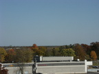 On top of the Stevens Point Brewery looking east toward the Interstate 39 area.