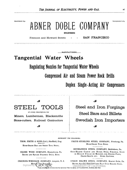 A vintage water wheel machine shop manufacturing history project.