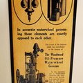 Closeup of the advertisement.