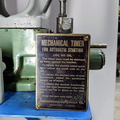 A Woodward water wheel governor mechanical timer.