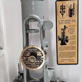 The turbine water wheel governor display.