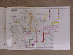 CF6-80A SERIES MAIN ENGINE CONTROL SCHEMATIC DRAWING.