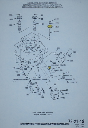 8061 series fuel control components.