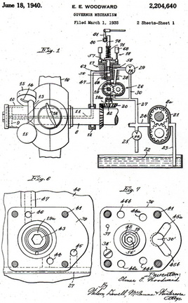 Elmer Woodward's patent number 2,204,640 from 1935.