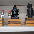 Three little aircraft engine governors in the collection.