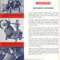 A page out of a 1940's Woodward Company product booklet.