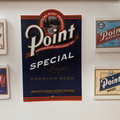 Evolution of the Stevens Point Brewery's flagship beer labels.