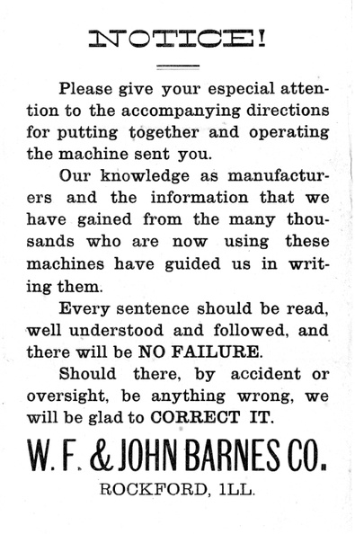 A vintage machine shop manufacturing history project.