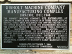 The Gisholt Machine Company history marker.