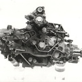 A Woodward factory photo showing the top area of a CFM56-3 series fuel control.