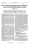 A metal-working trades article from 1923.  Page 1.