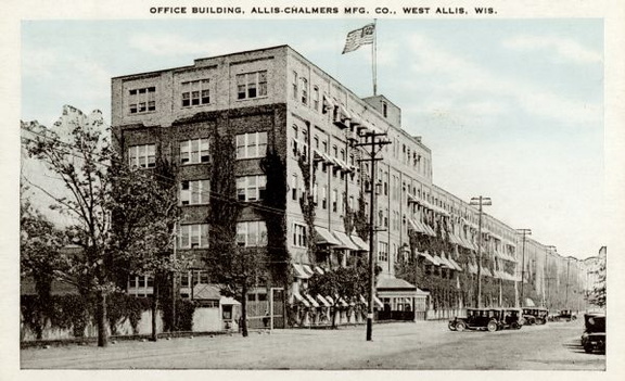Allis-Chalmers office in Wisconsin, circa 1925.
