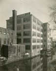 The Woodward Governor Company's factory down by the Rock River in the Water Power District in Rockford, Illinois.
