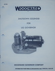 SHUTDOWN SOLENOID MANUAL FOR UG SERIES ENGINE GOVERNORS.