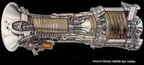 GE LM2500 ENGINE CUTAWAY.