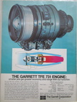 TFE731 SERIES JET ENGINE.