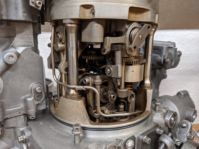 Brad's Woodward CFM56-3 jet engine governor system close-up view.  2..jpg