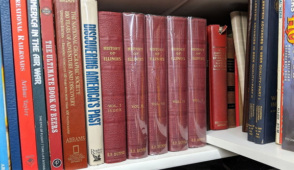 State of Illinois History books.