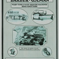BARBER-COLMAN MANUFACTURING COMPANY HISTORY.