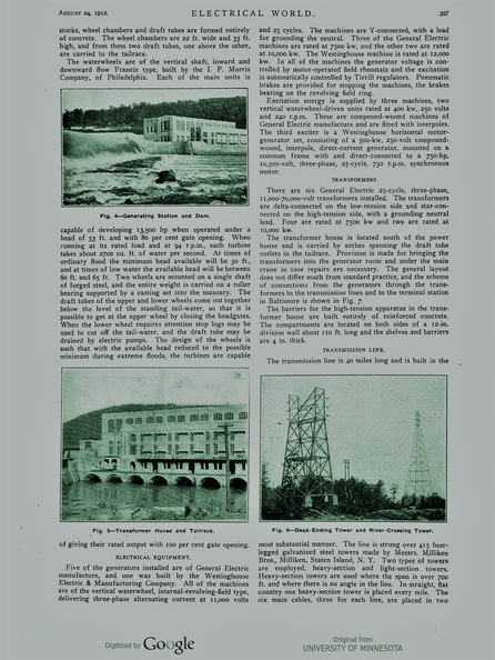 Pennsylvania Water Power Company History.  3.