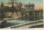 View from the Rockford train station looking toward the Tinker Swiss Cottage property.