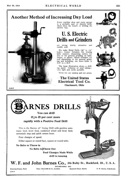 A vintage machine shop manufacturing history project.