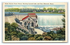 LEONARD LAKE DAM AND POWERHOUSE.